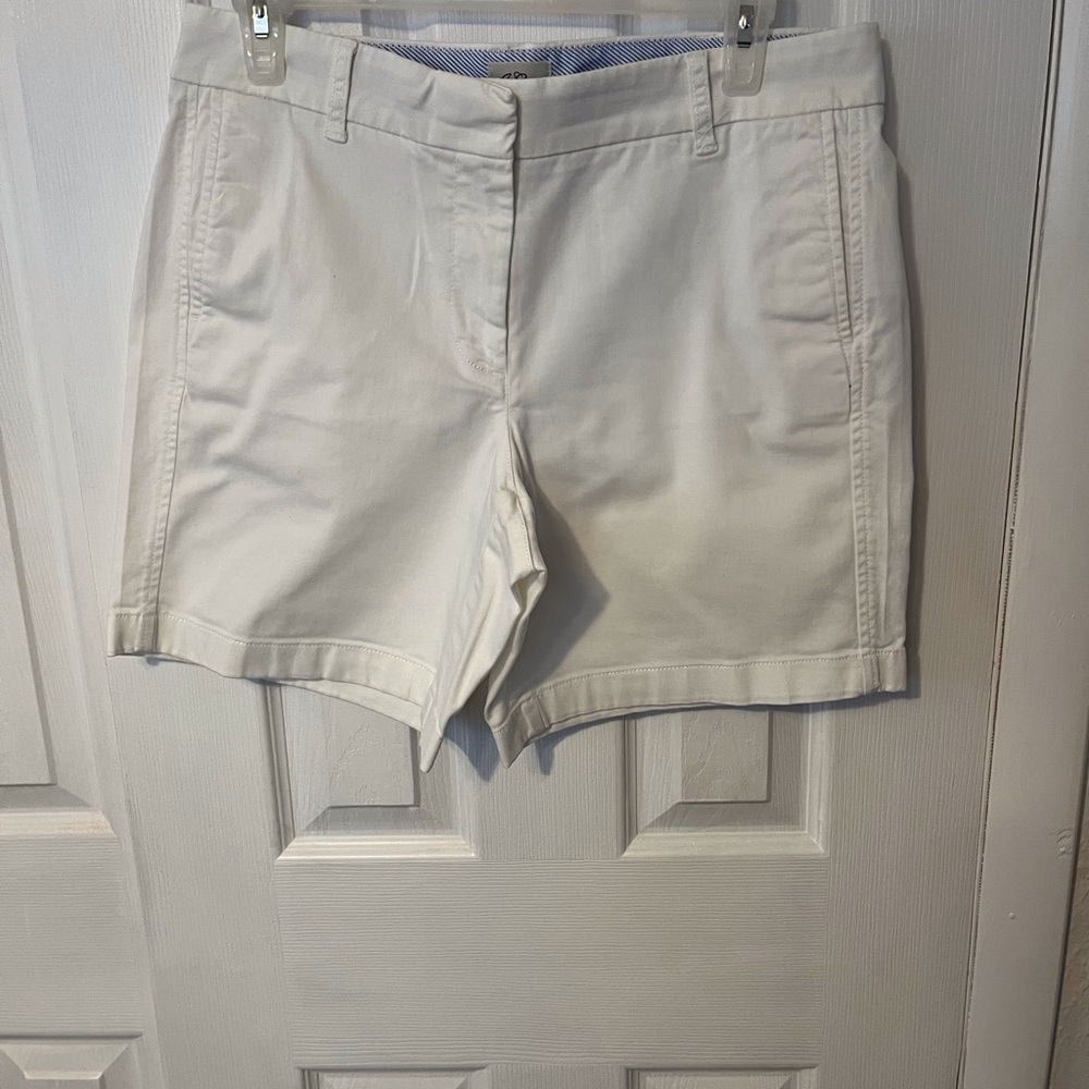 Women's  J. Crew White  Shorts
